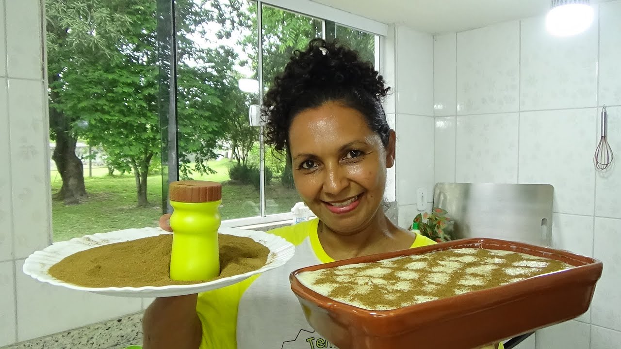 PREPAREI CANELA EM PÓ FEITO COM FOLHAS DÁ CANELA E DOCE DE ARROZ CREMORO