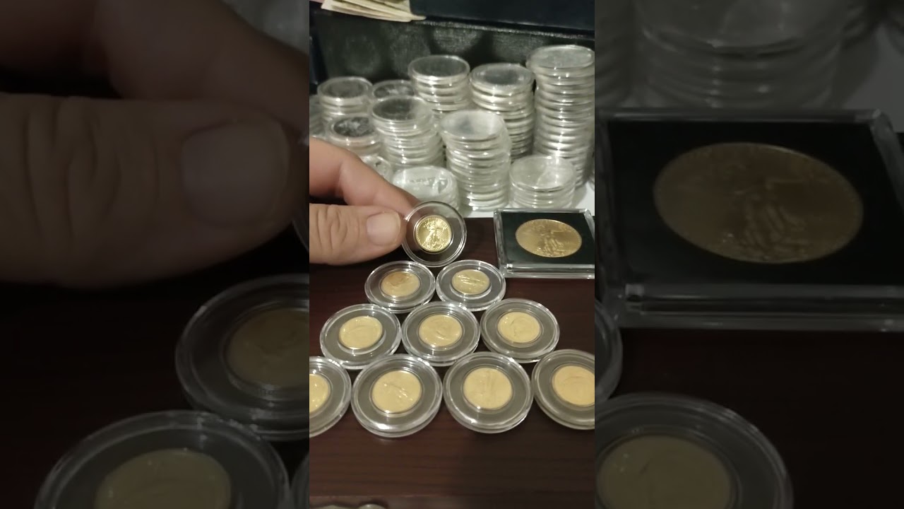 FRACTIONAL GOLD or THE FULL OUNCE? #bullion #gold #coin  #preciousmetals #coins #wealth #999 #viral