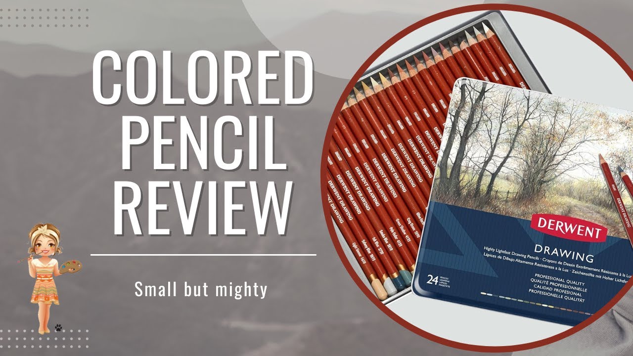 Derwent drawing colored pencil review- Amazing Palette
