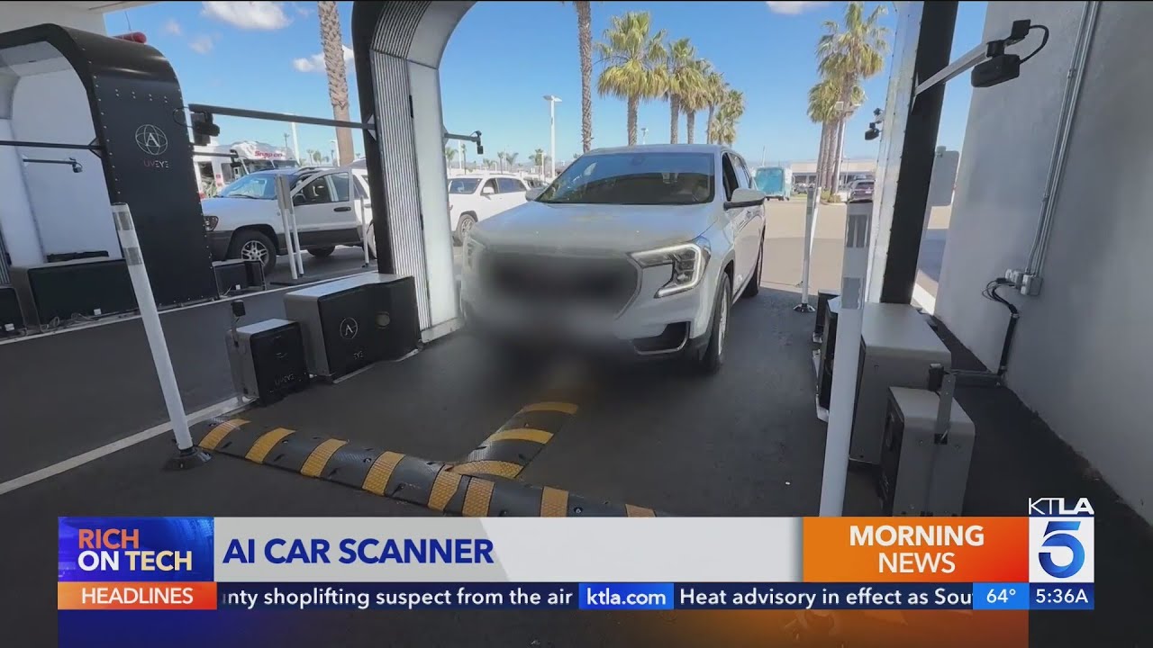 Repair shops using AI drive through scanners to check cars - Rich On Tech
