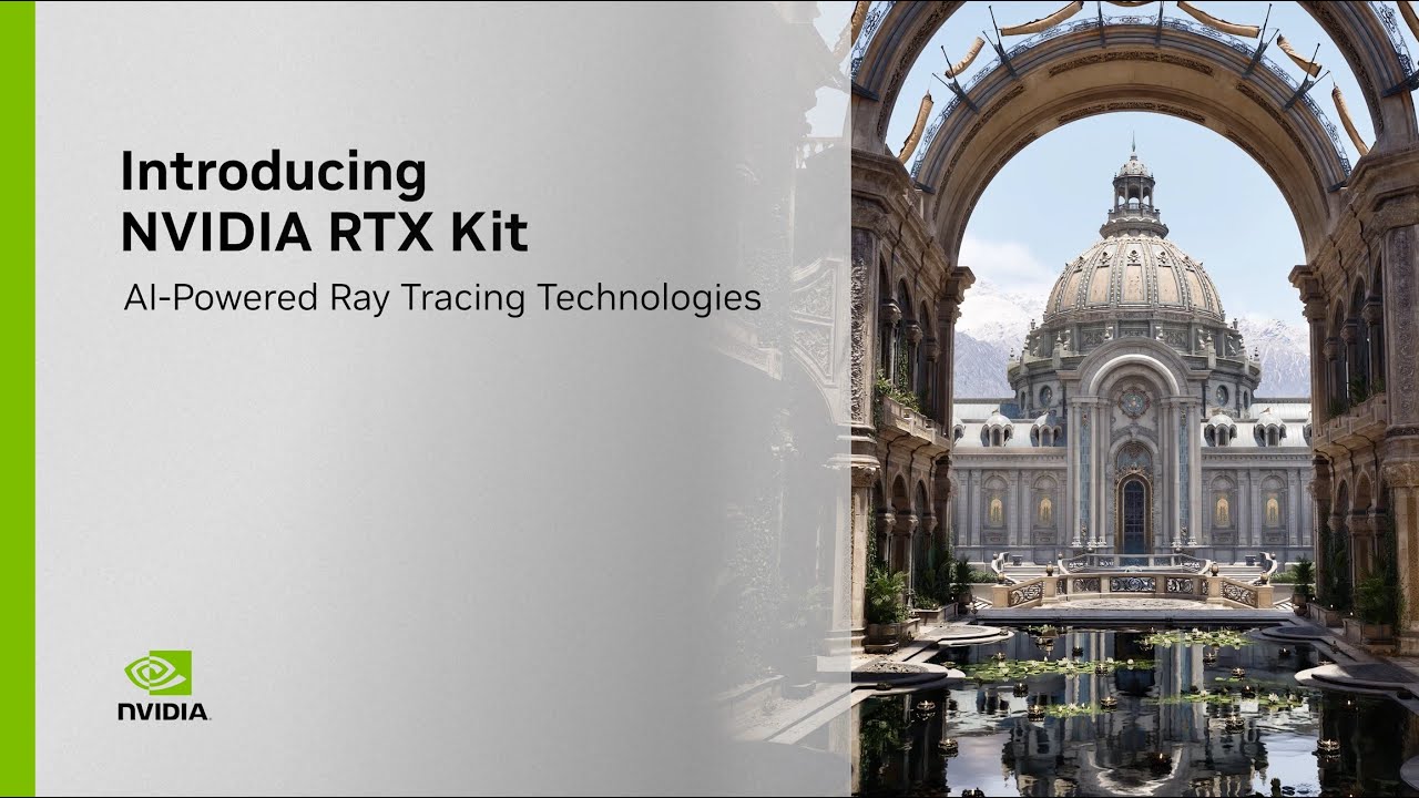 Представляем NVIDIA RTX Kit: трансформация рендеринга с помощью ИИ и трассировки лучей.