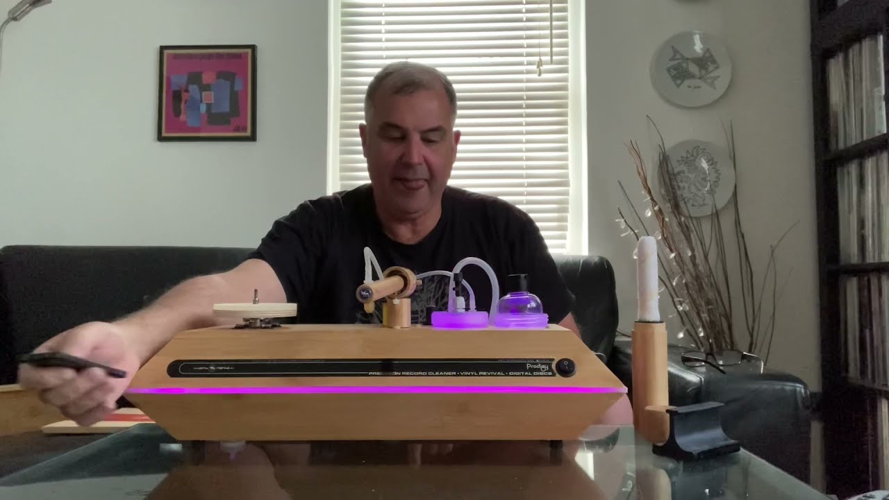 Keith monks prodigy record cleaning machine