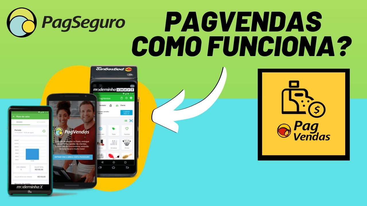 PAGVENDAS - Controle de Loja Completo - COMO FUNCIONA? [PagSeguro]