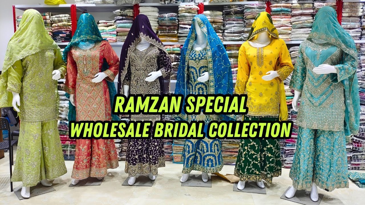 Ramzan Special 🌙 Wholesale Bridal Dresses 😍 Palazzo & Gharara