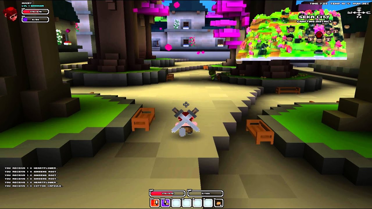 Let's Play Cube World (Alpha) - Die große Stadt - #002