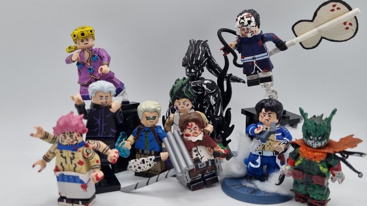 Lego custom anime minifigures