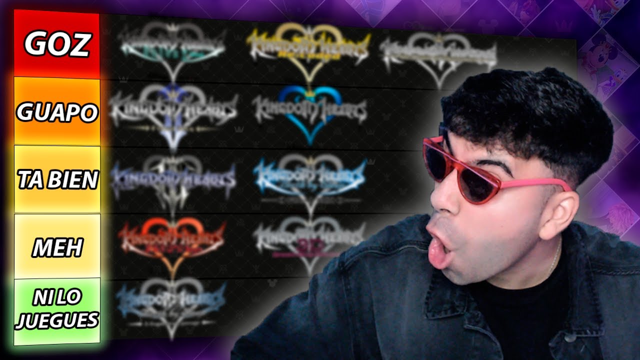 La TIER LIST DEFINITIVA de KINGDOM HEARTS!