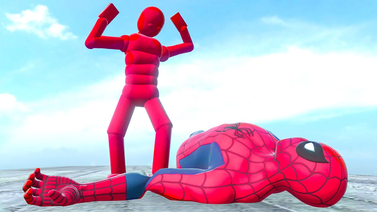 Spiderman Euphoria Ragdoll Physics #203