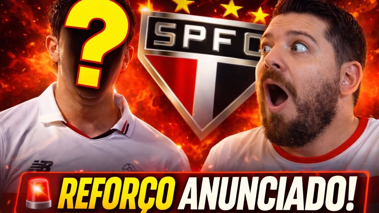 🚨 URGENTE! SÃO PAULO ANUNCIA REFORÇO!