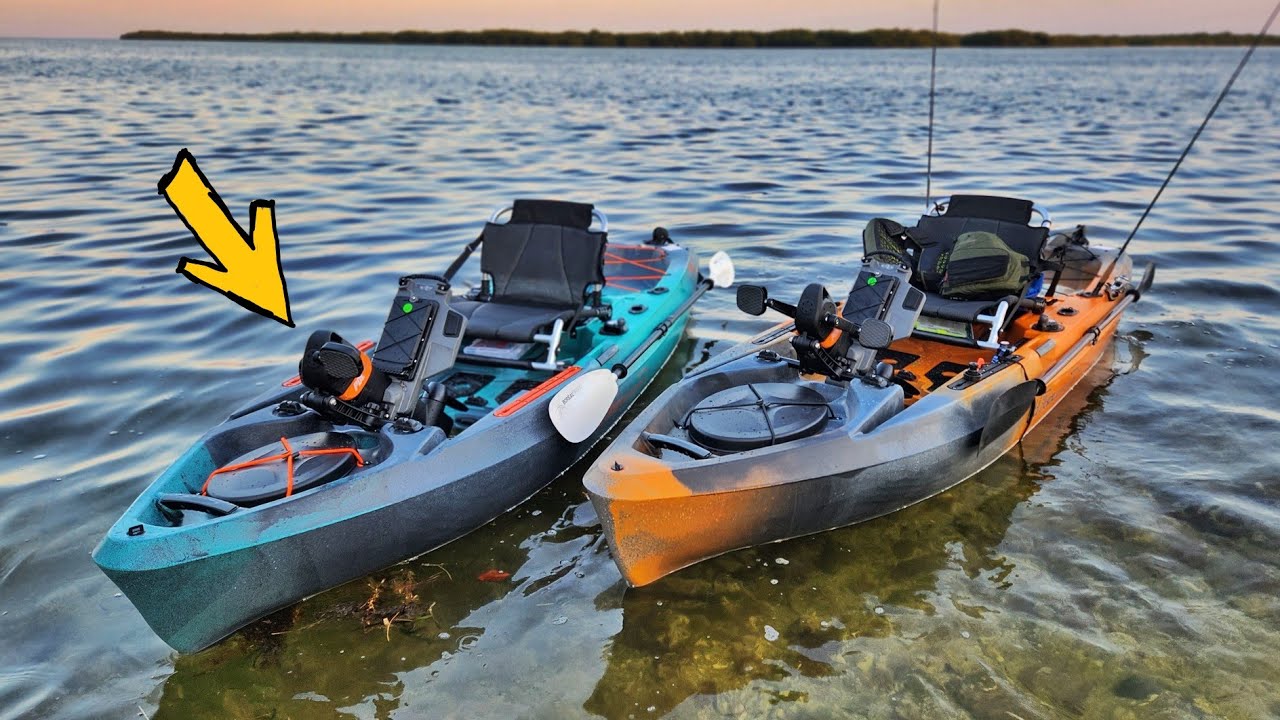 EVERYTHING OLD TOWN 106 PDL Pedal Drive Fishing KAYAK!
