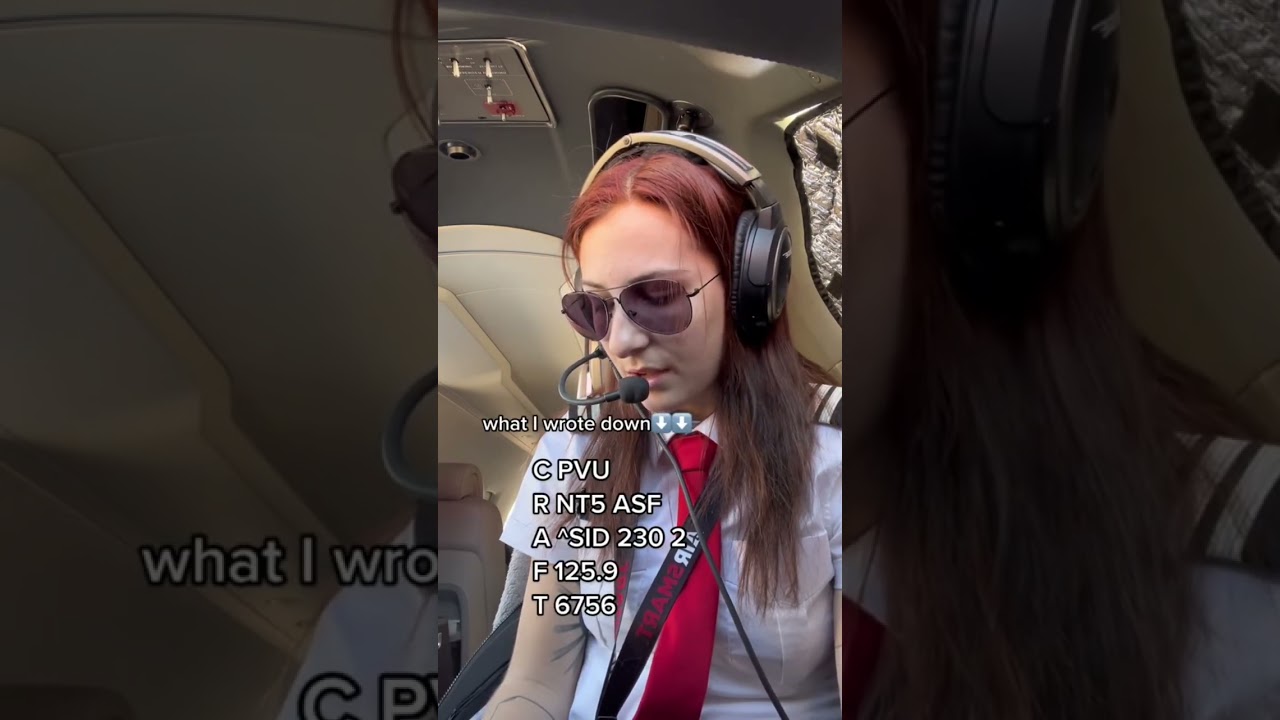 IFR Clearance #aviation #pilot #femalepilot #flighttraining