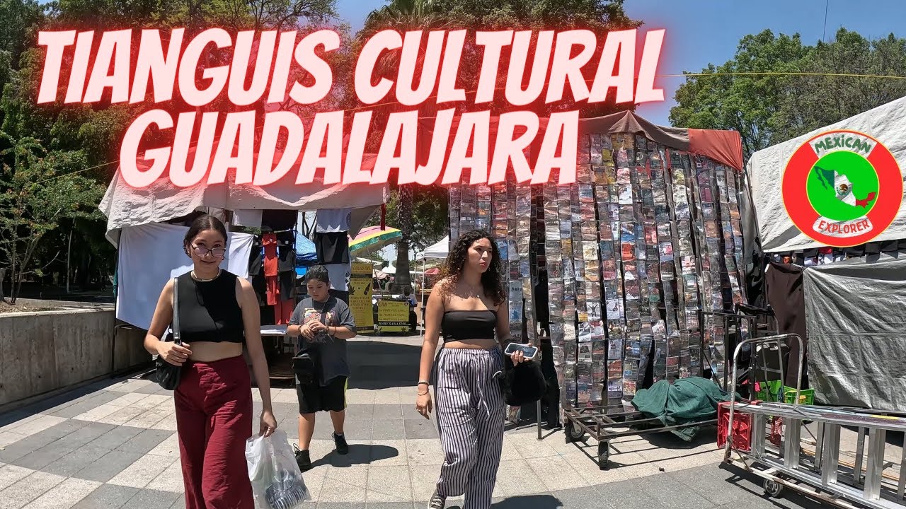 Tianguis Cultural Guadalajara 4K Walking Tour