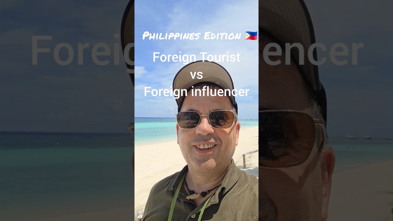 Tourist vs Influencer in the Philippines 😂 #philippines