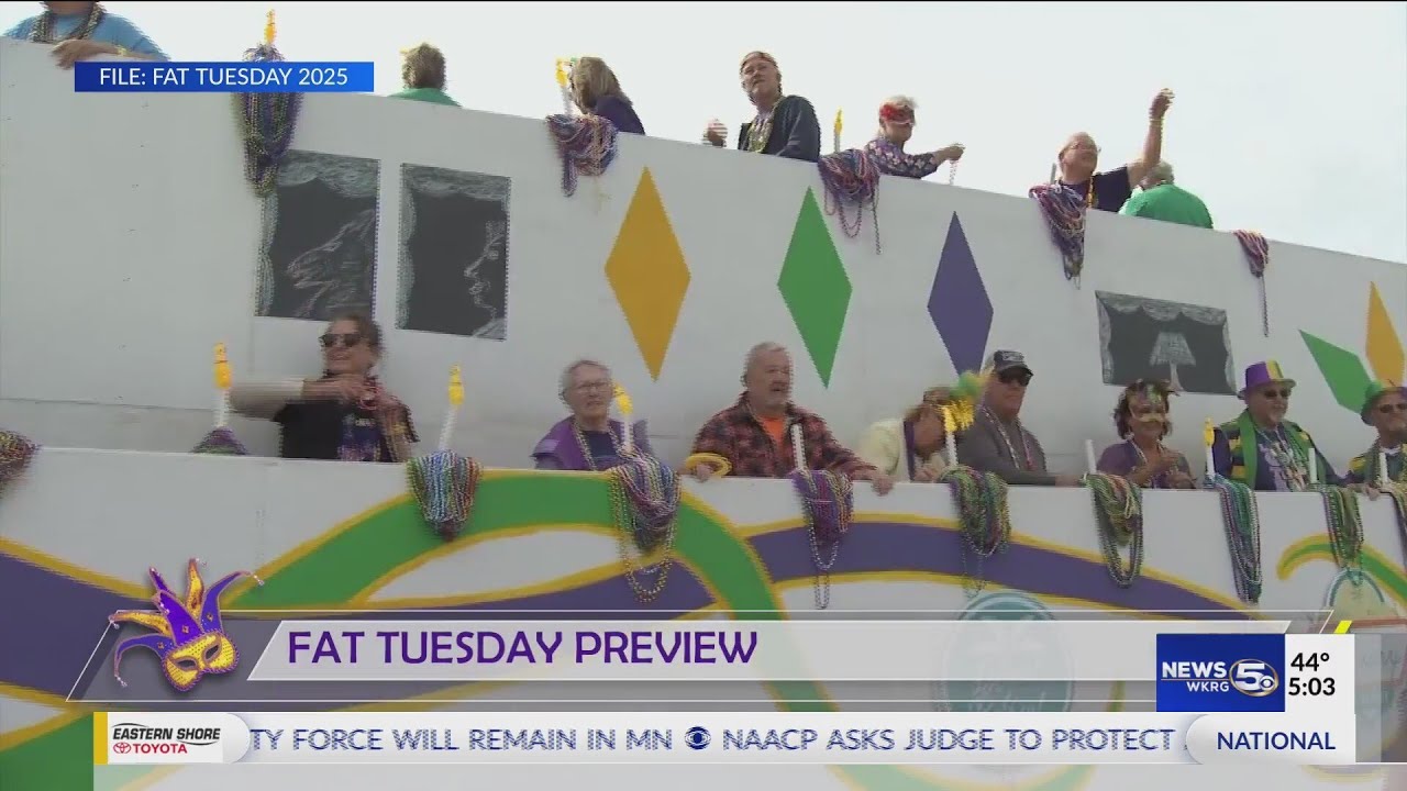 Parade routes fill fast on Fat Tuesday