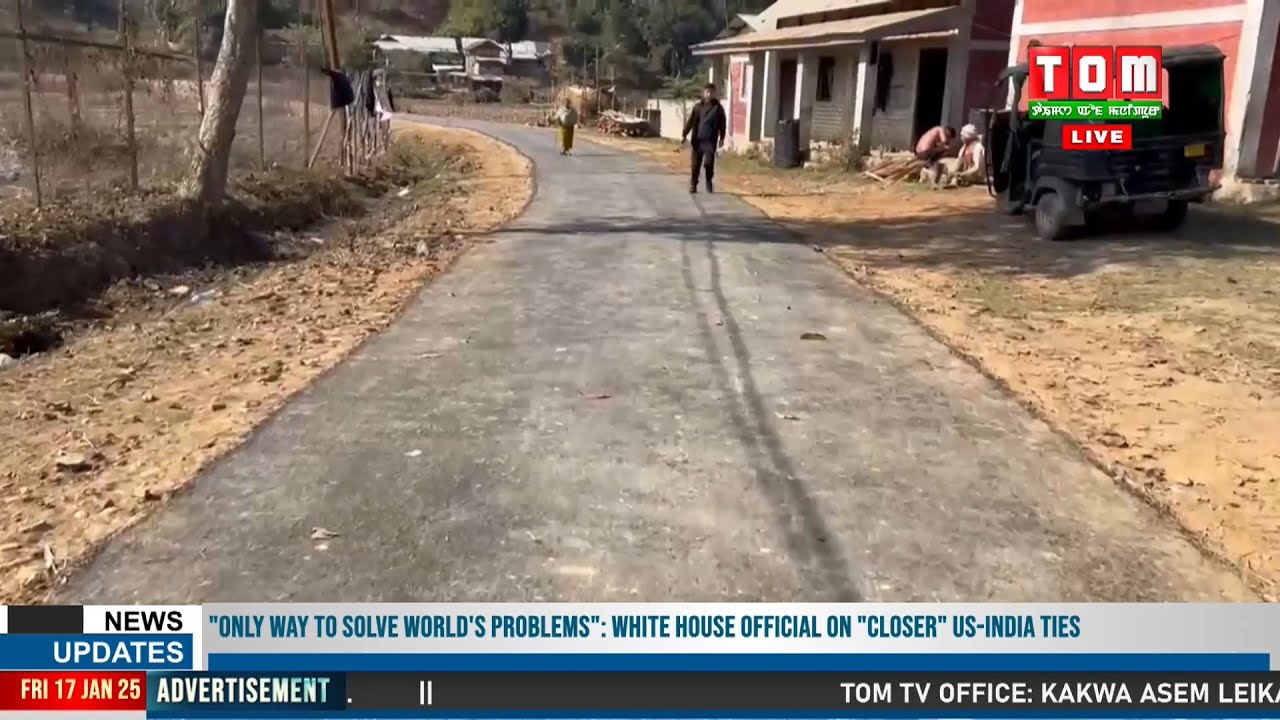 NONGPOK SANJENBAM KHUNOU DAGI SANGSABI KHUL PHAOBA GI INTER VILLAGE ROAD KI PHIVAM YENGSINKHRE
