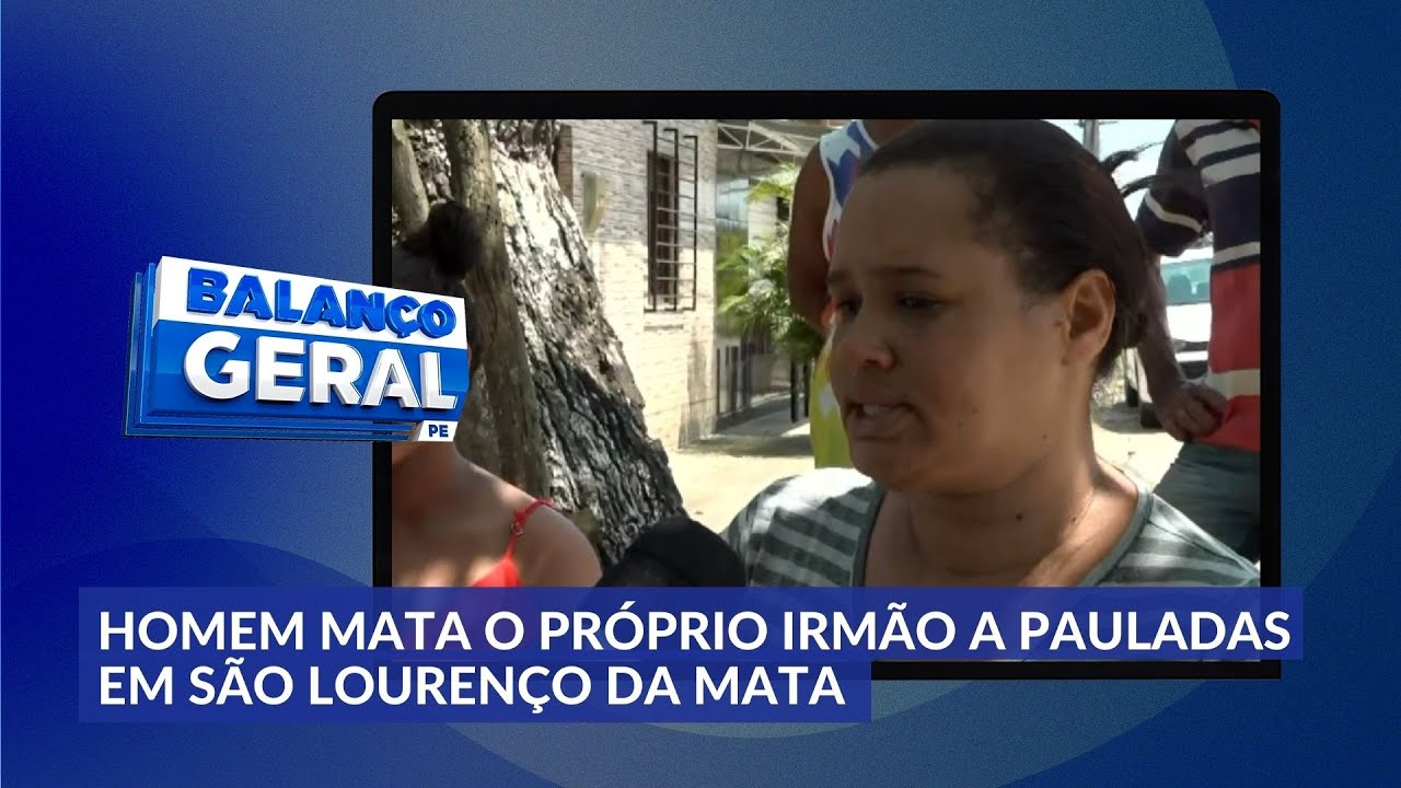 Homem mata o próprio irmão, de 61 anos, a pauladas em São Lourenço da Mata
