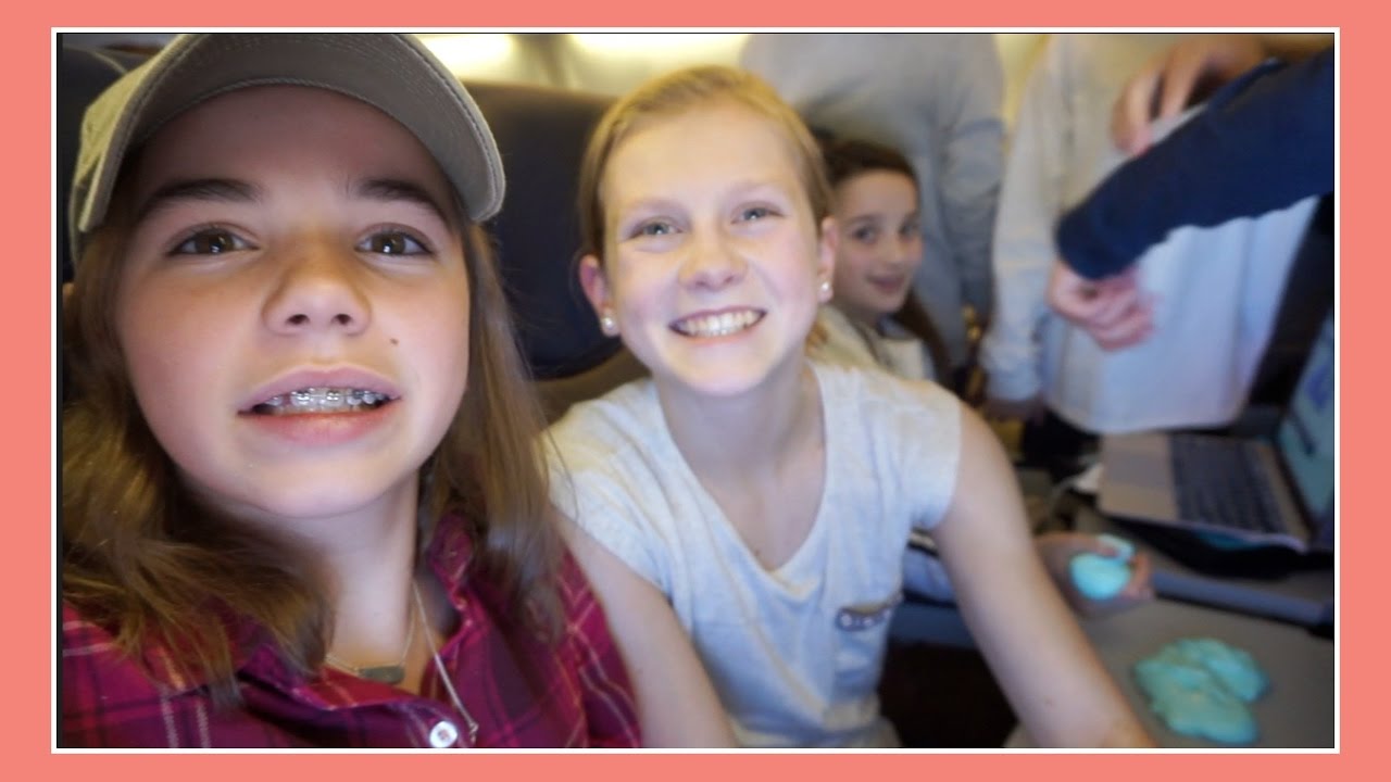 FLYING WITH FRIENDS | PLANE PARTY | Flippin' Katie