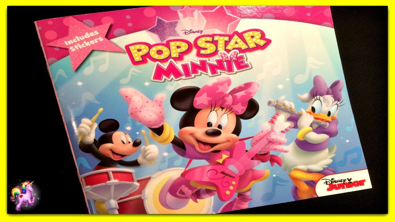 DISNEY MINNIE MOUSE "POP STAR MINNIE" - Read Aloud - Storybook for kids, children & adults