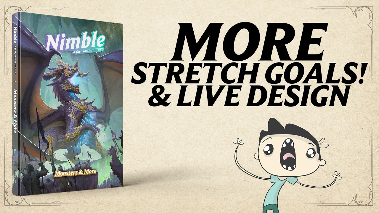 Nimble Kickstarter: Design & New Stretch Goals