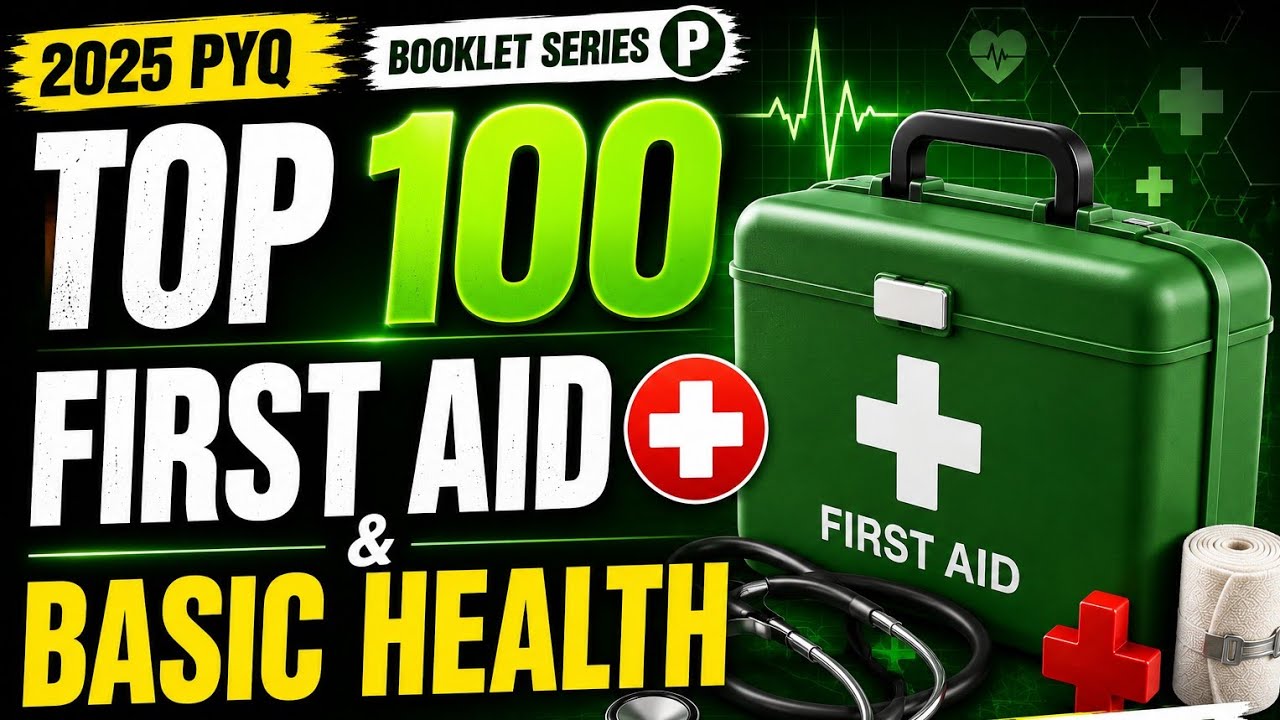 B.A|B.Sc|B.Com 1st Sem Co-Curricular Course (NEP) |FirstAid &Basic Health|CCSUQuestion Paper Solu