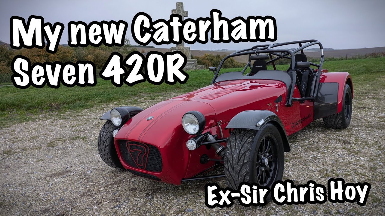 Мой новый Caterham Seven 420R с коробкой передач Sadev, бывший в собственности сэра Криса Хоя.