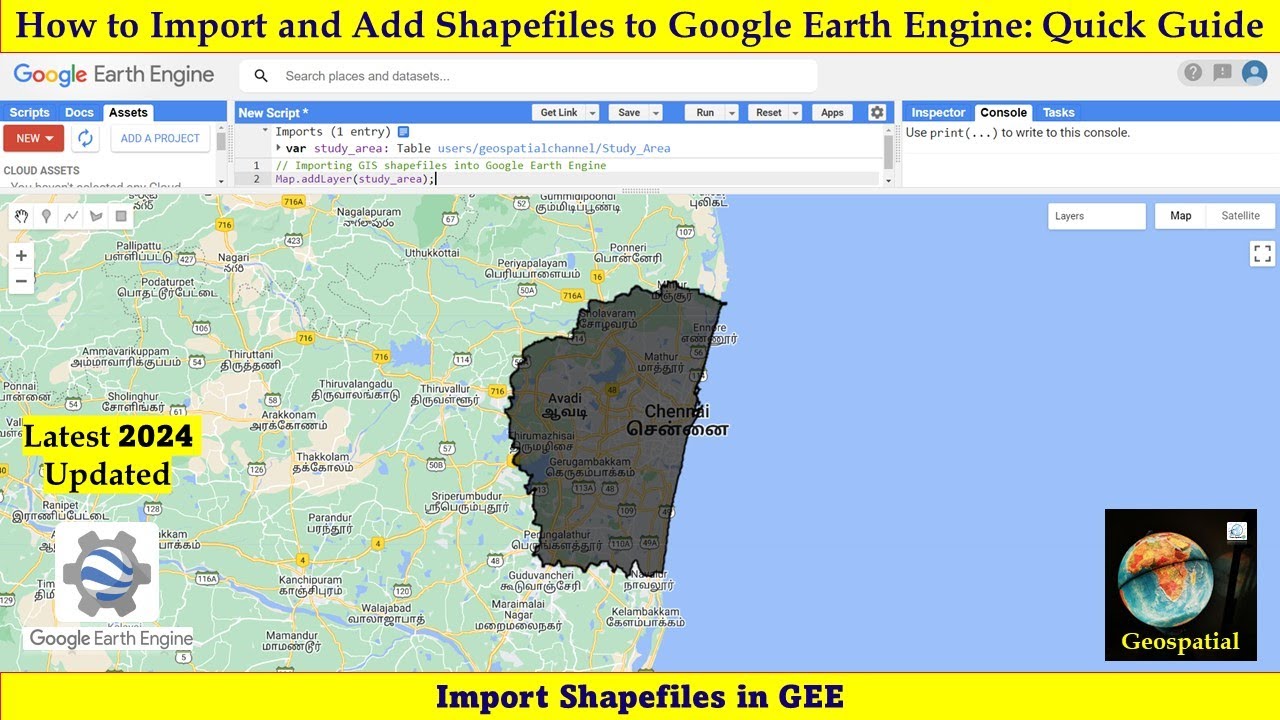 How to Import and Add Shapefiles to Google Earth Engine: Quick Guide