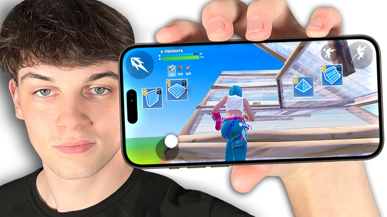 FORTNITE MOBILE On The iPhone 15 Pro Max!