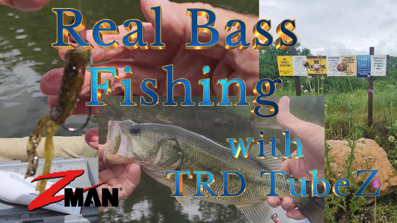 REAL BASS FISHING - Z-Man TRD TubeZ (June 2025)