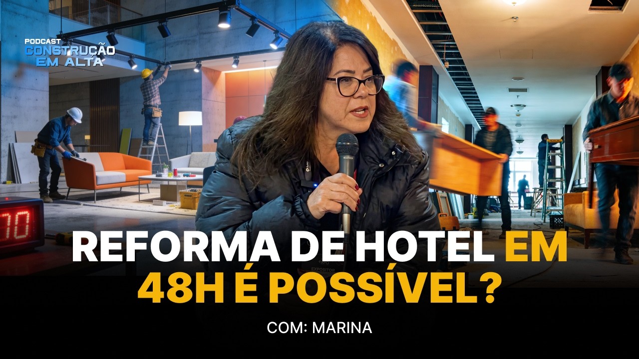 Podcast Construção Em Alta - Salão De Gramado - 2025 ( Marina )