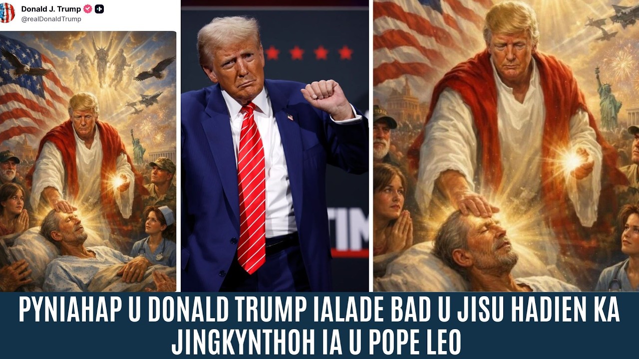 PYNIAHAP U DONALD TRUMP IALADE BAD U JISU HADIEN KA JINGKYNTHOH IA U POPE LEO