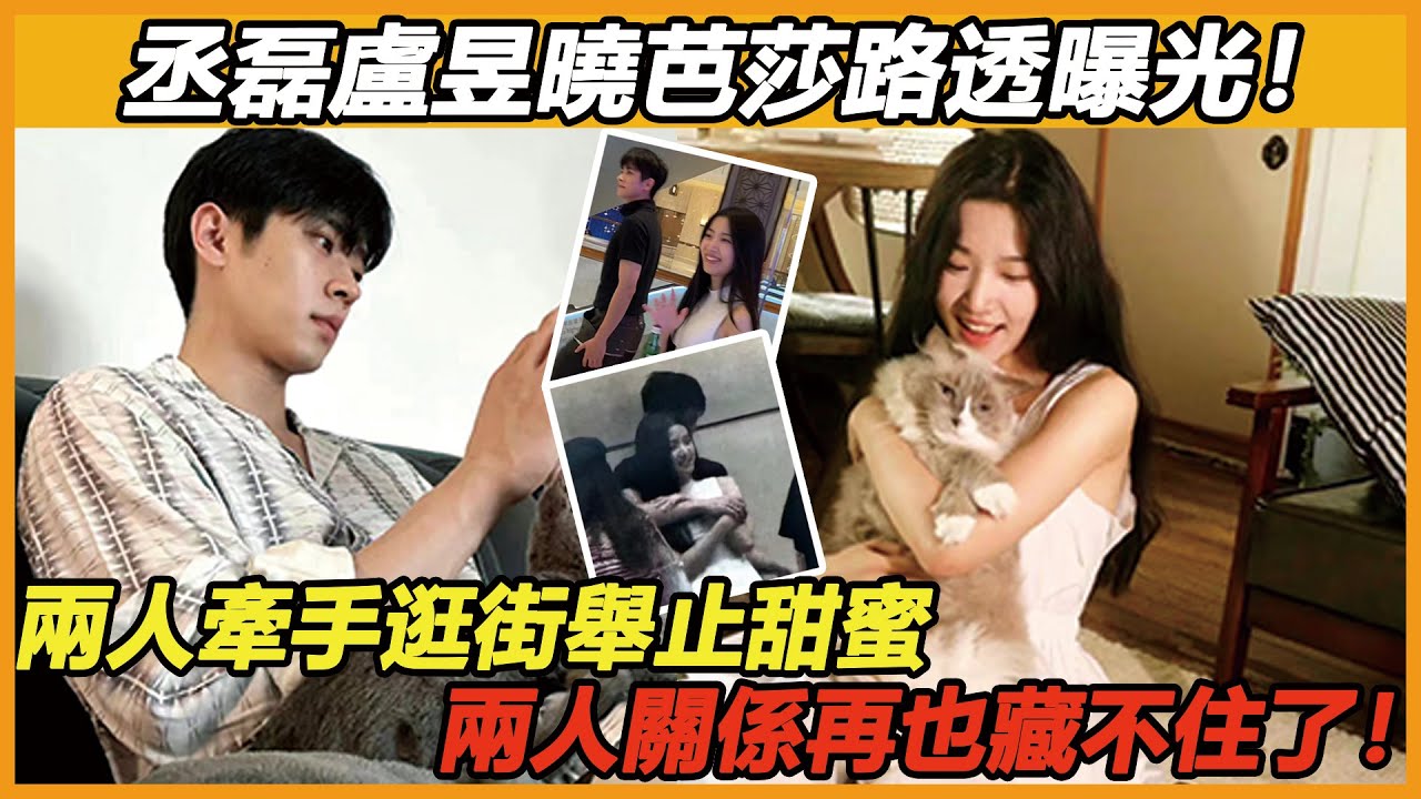 丞磊卢昱晓芭莎路透曝光！两人牵手逛街举止亲密，丞磊从背后环抱晓妹的画面，真的太甜了！拍完直接民政局领证吧！！！#丞磊 #卢昱晓 #云之羽