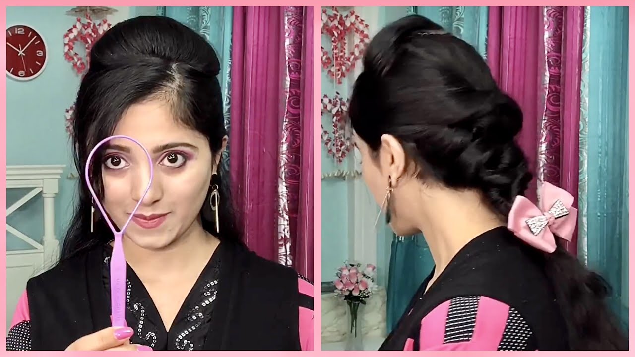 TOPSY TAIL Hairstyle | Beautiful Party Hairstyle For Long Hair