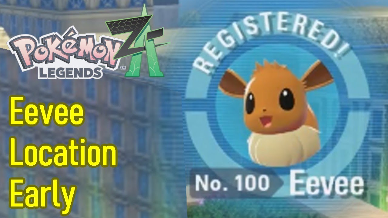 Pokemon Legends: Z-A Местоположение Иви в начале игры, как легко получить Иви