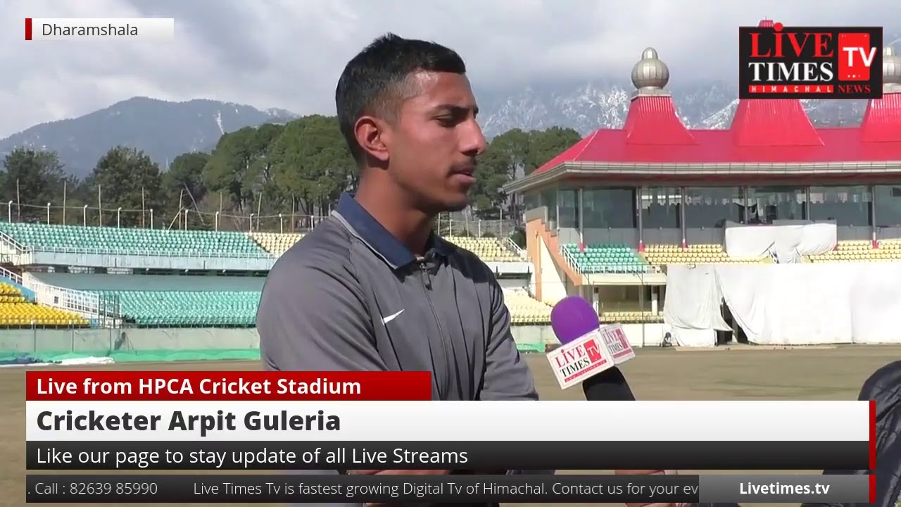 Live - HPCA Cricket Start Arpit Guleria