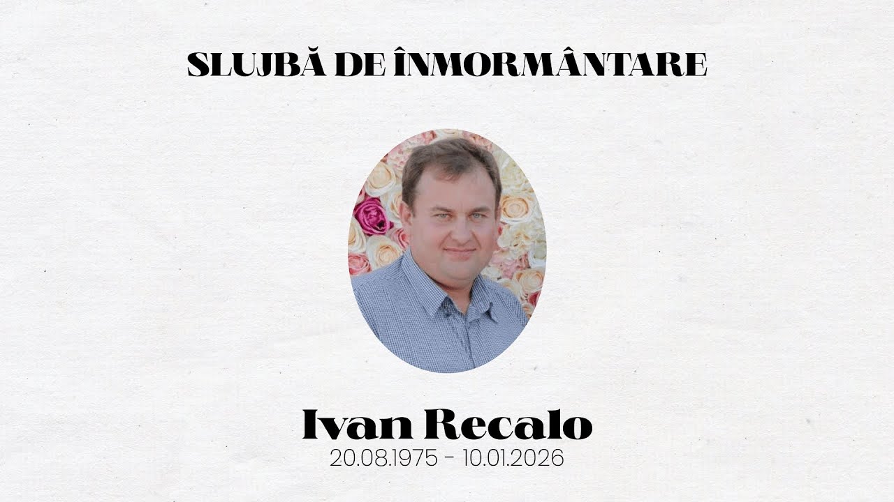 Slujbă de &icirc;nmorm&acirc;ntare | Ivan Recalo | 14 Ianuarie 2026