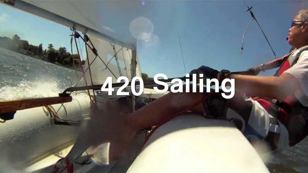 420 Sailing Heavy Wind