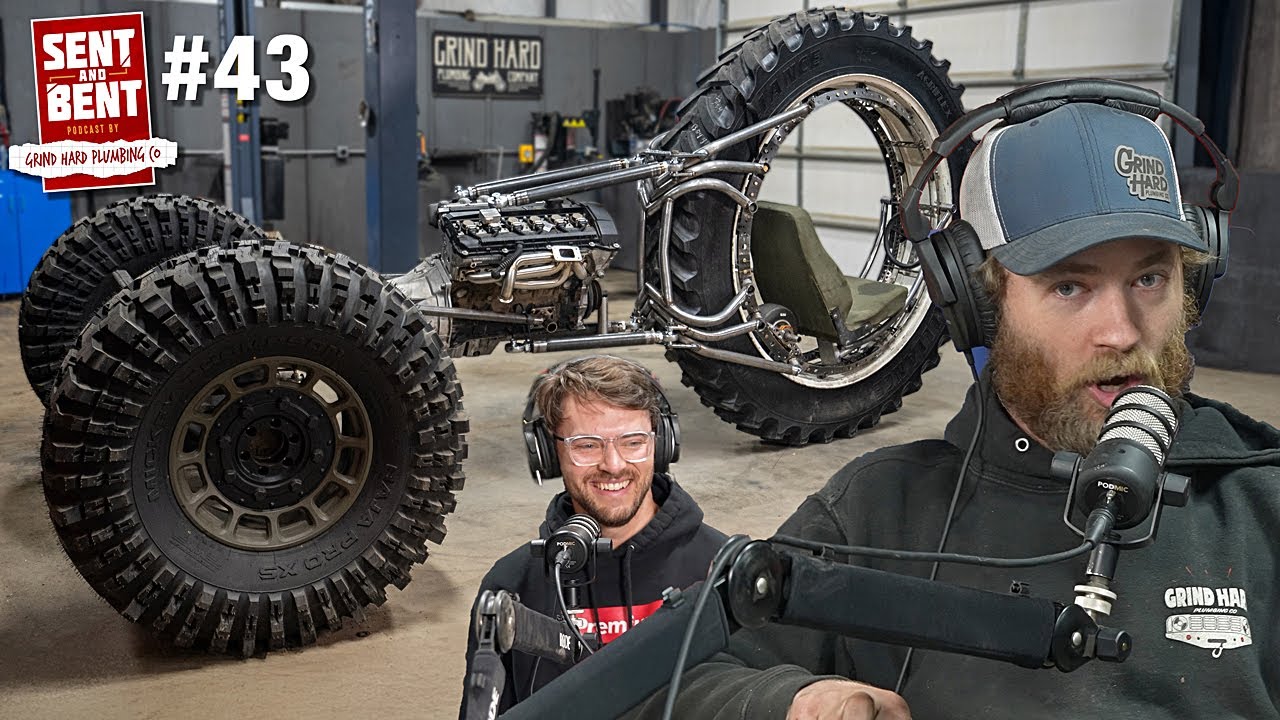 How did Ethan Dream up the 3WD Dual motor trike? Sent and Bent #43