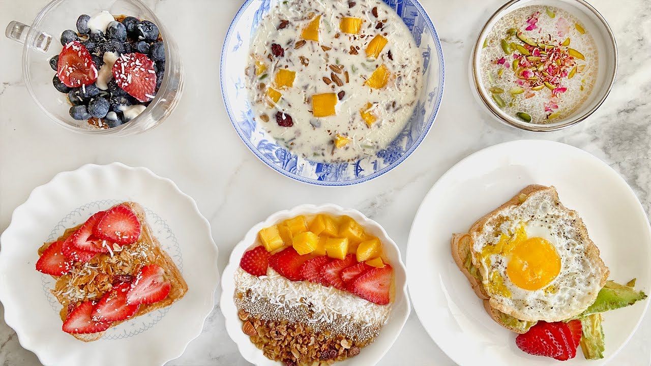 Healthy Breakfast to Lose Weight | Healthy Suhoor / Sehri Ideas | Easy Breakfast under 5 minute
