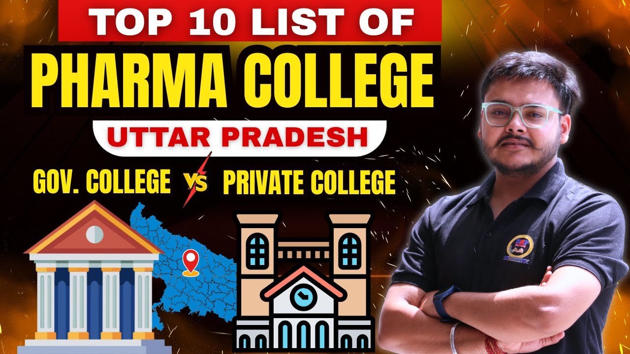 Best B.Pharm Colleges in UP | Top Private & Government Pharmacy Colleges 2025 | Punit Sir
