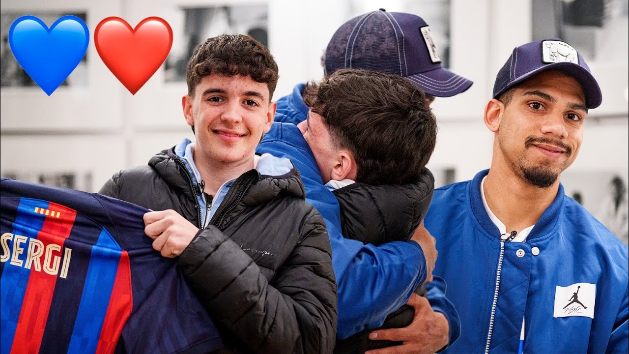 ARAUJO SURPRISES A CHILD (CANCER SURVIVOR) AFTER SCHOOL 🧡💙❤️ #InternationalChildhoodCancerDay