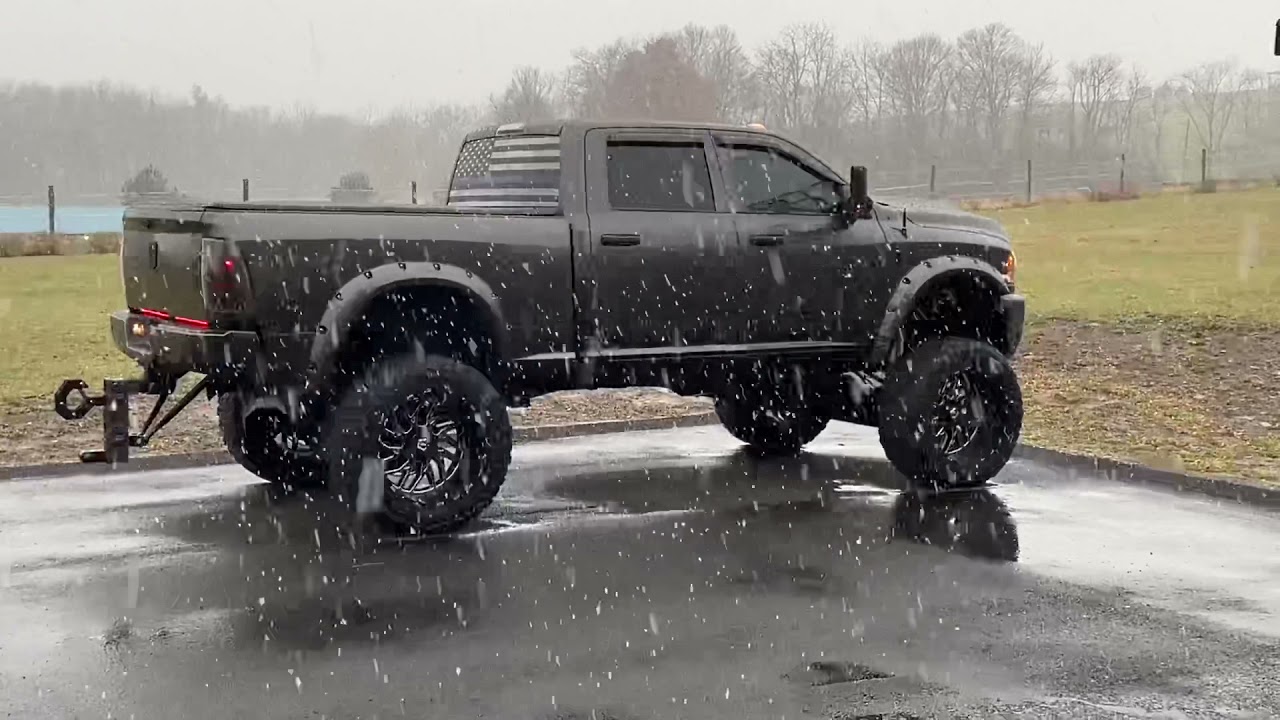 2016 Ram 2500 Cummins удален и настроен полностью холодный запуск (ГРОМКО)