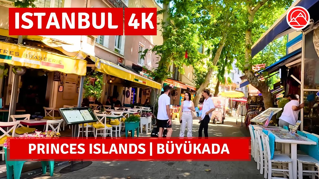 Princes’Islands,Büyükada(Adalar) Istanbul Paradise 2023 Walking Tour|4k 60fps