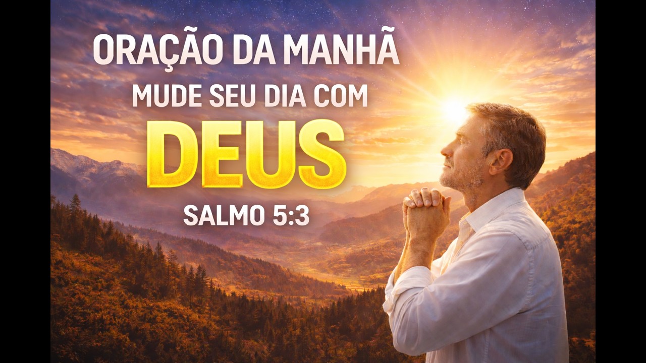 ANTES DE SAIR DE CASA, ORE ISSO | Oração da Manhã – Salmo 5:3