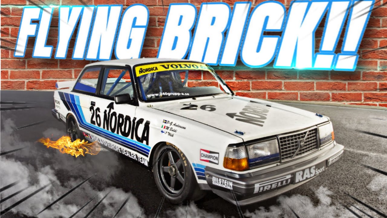VOLVO 240 TURBO GRUPO A. El AUTENTICO LADRILLO VOLADOR 🧱