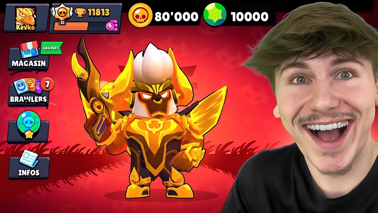 CHAQUE TOP 1, JE DEVIENS + STYLÉ SUR BRAWL STARS !! (Incroyable)