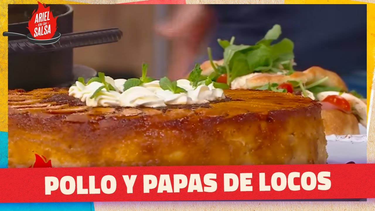 Sandwich de Pizza - Pollo al Disco con Papas Española - Casatta Siciliana | ARIEL EN SU SALSA