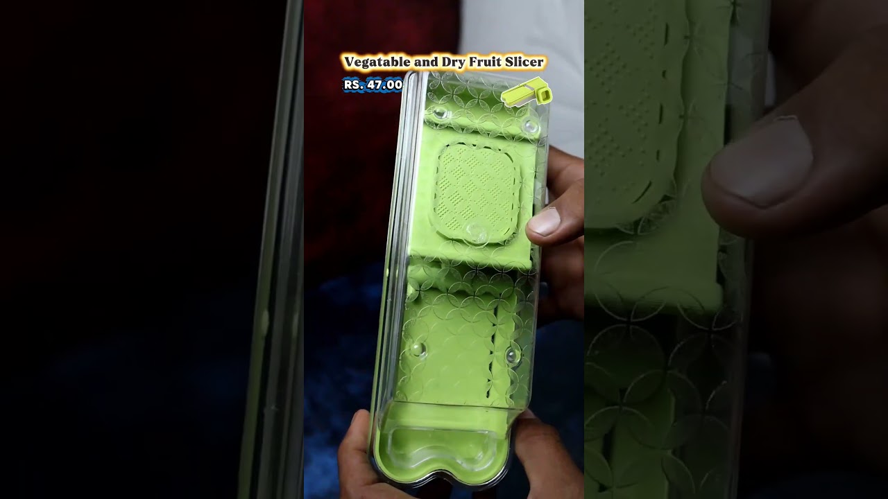 🥕🔪Stainless Steel Vegetable and Dry Fruit Slicer / Cutter🔪🥕💰Price: ₹47.00🆔 SKU: 117 