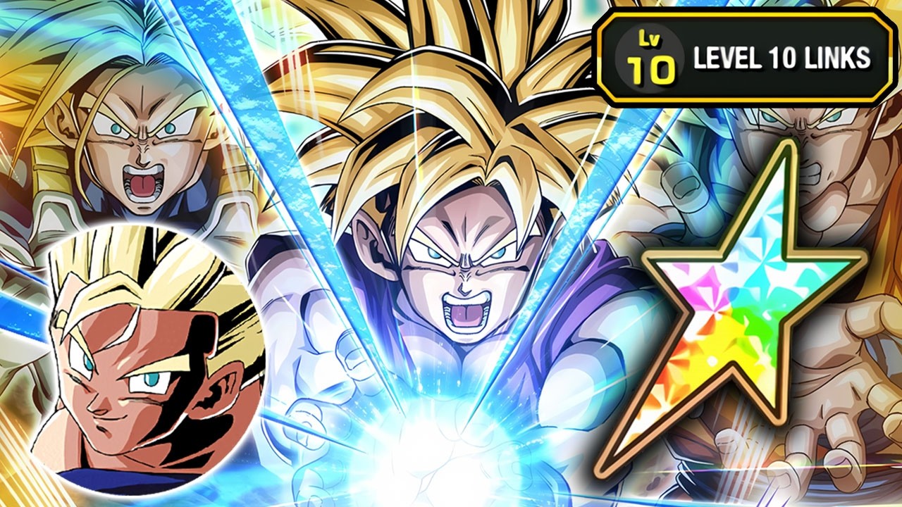 100% STR LR SSJ GOHAN ON LR SSJ GOHAN + TRUNKS & GOTEN TEAM! Dragon Ball Z Dokkan Battle
