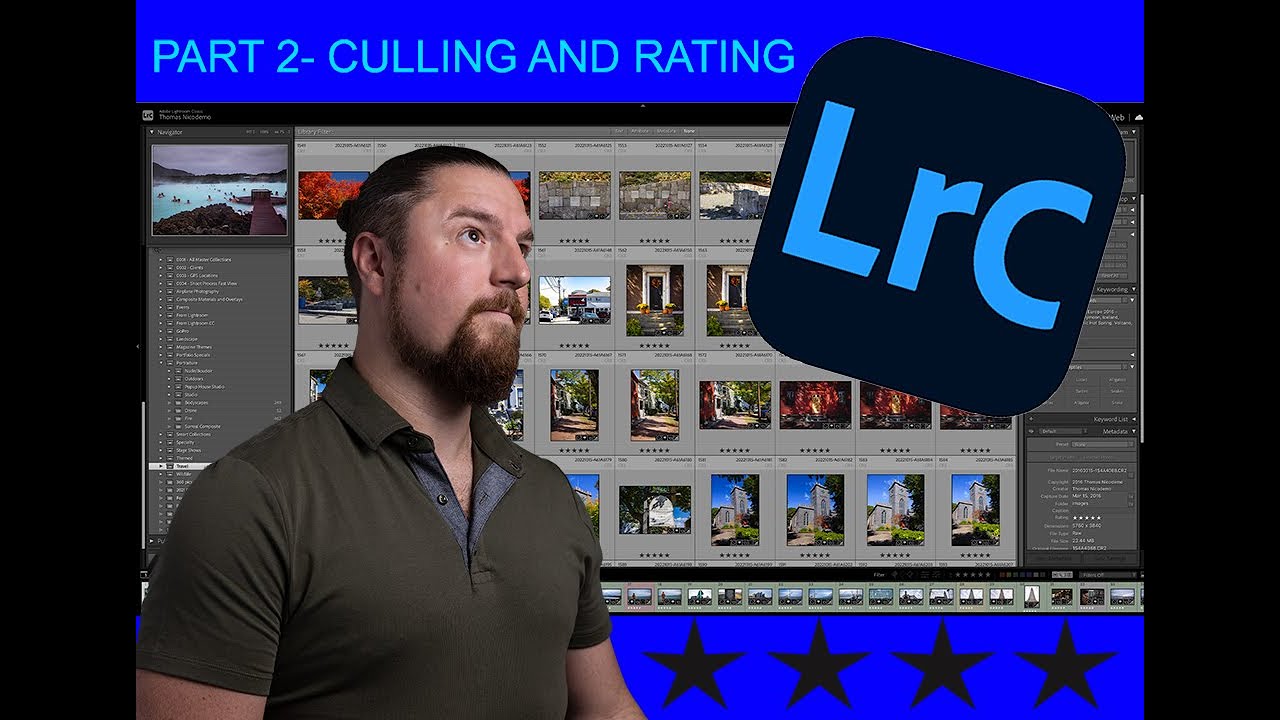 Lightroom Classic for Beginners: Incoming Catalog Workflow Part 2 - Culling and Rating Photos