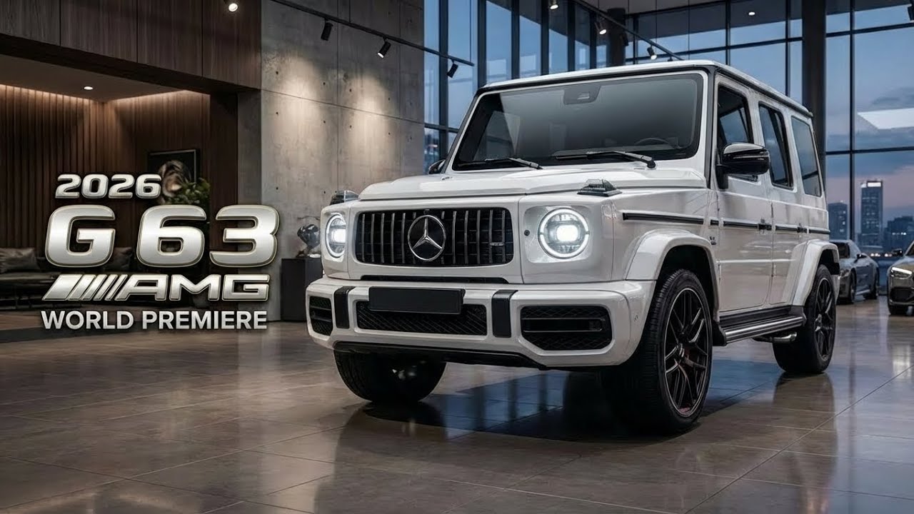 2026 Mercedes-AMG G 63 BLACK & White 🔥 V8 Luxury Beast Review | $200K Power SUV